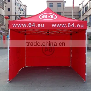 3x3(10x10ft )Durable Metal Easy up Folding Beach Tent for Advertising thumbnail-6
