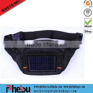 Cheap Small Solar Panel Sport Waist Bag(WST16-007) thumbnail-1