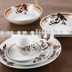 Round Plate,porcelain Tableware,porcelain Flatware thumbnail-1