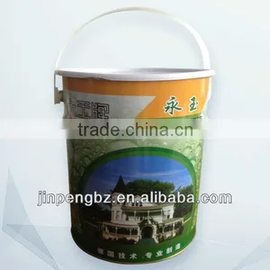 Printed Painting Round Big Steel Metal Drum Wholesaler With Handle thumbnail-1