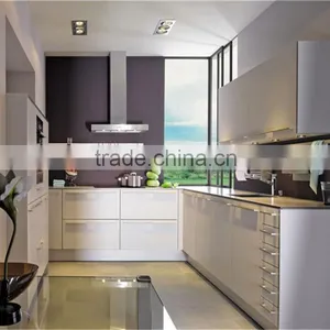 Kitchen Cabients Hardware China, Hotel Lacquer Kitchen Cabinet thumbnail-3