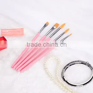 Wholesale Profession Natural Bristle Artist Painting Brush,synthetic Hair Paint Brush Set thumbnail-5