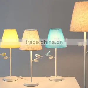 Metal And Fabric Material Fancy Unique Design With Birdie Floor /Standing Lamp Decorative Table Light thumbnail-1