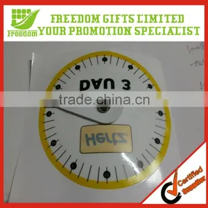 Most Popular Logo Printed PVC Parking Disc thumbnail-1
