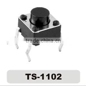 6mm Miniature Tact Switches TS-1102 thumbnail-1