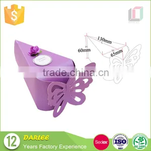 Newest Design Butterfly Shape Unique Wedding Cake Box thumbnail-5