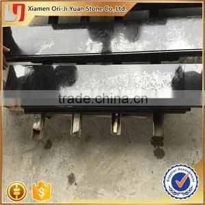 Hot Selling Granite G684 Polished Tiles Fuding Black Pearl Slab Granite thumbnail-4