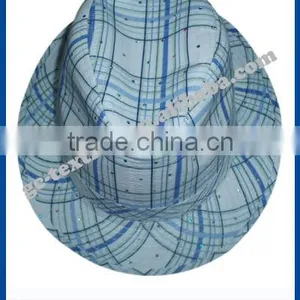 Supreme Fedora Hat With Stone thumbnail-1