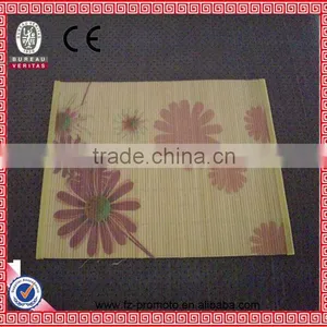 Round Shape Bamboo Place Mat/bamboo Table Mat thumbnail-1