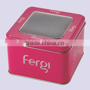 Luxury Watch Case Square Tin Box Watch Box Watch Tin Box Tin Watch Box Tin Gift Box thumbnail-1