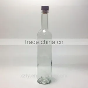 16oz Clear Wine Bottle thumbnail-1