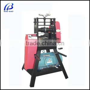 HXD-003-Plus Upper and Lower Adjustable Dual Boot Wire Stripping Machine, Copper Scrap Cable Stripper thumbnail-1