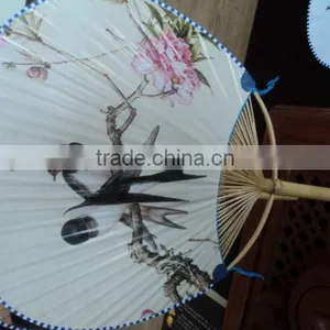 Best Sale High Quality Bamboo Crafts Bamboo Fan Wholesale thumbnail-1