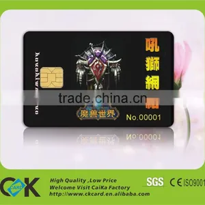 Good Quality PVC Contact IC Card Supplying With Sle5542 Chip thumbnail-3