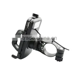 Motorcycle Usb Mobile Phone Charger With Phone Mount Holder thumbnail-2