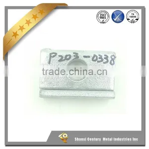 Power Line Hardware Galvanizing H.R. STEEL Messenger Cable Suspension Clamp thumbnail-2
