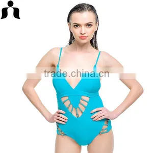 2017 Fashion Brazilian One-piece Swimwear ,OEM Custom Swimwear thumbnail-2