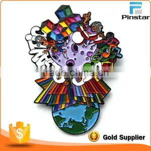 China Pinstar Factory Hot Selling Custom Logo Metal Grateful Dead Lapel Pin thumbnail-2