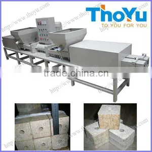 Wood Shaving & Sawdust Pallet Block Press Machine With Automatic Saw for Pallet Block/Feet 0086-15937167907 thumbnail-1