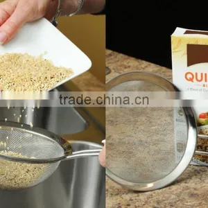 Stainless Steel Fine Tea Mesh Strainer Colander Sieve With Handle for Kitchen Food Rice Vegetable,set of 3 thumbnail-4