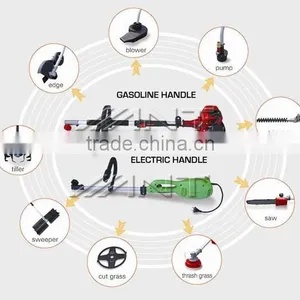 9IN1 Battery Operated Gardening Tool Multipurpose Electric Hedge Trimmer thumbnail-1