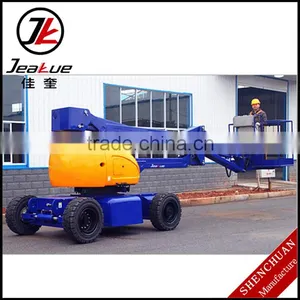 CE ISO Electric Crank Arm Aerial Work Platform Jeakue JK01907 thumbnail-1