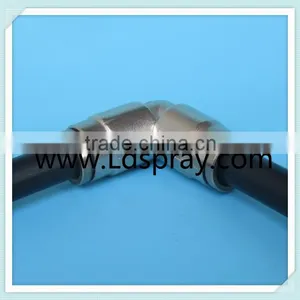 3/8 Quick Coupling Slip Lock 90 Degrees Elbow Connector thumbnail-5