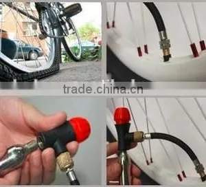Refillable CO2 Cartridge 12 Gram for Bicycle Pump up thumbnail-1