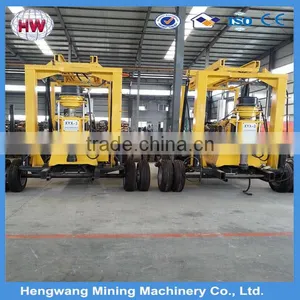 Small Trailer Borehole Water Well Drilling Rig for Sale thumbnail-1