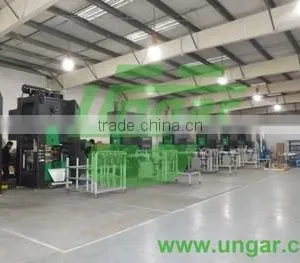 UNGAR 63T Airline Aluminium Food Container Making Machines With CNC by Europe Standards (UN-63T) 630KN C-Type Press Machine thumbnail-4