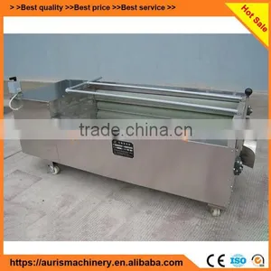 Hot Selling Automatic Sweet Potato Radish Fruit and Vegetable Brush Washer thumbnail-5