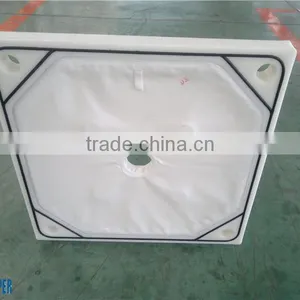 PP Material High Pressure Filter Plate With Filter Cloth Sealed thumbnail-2