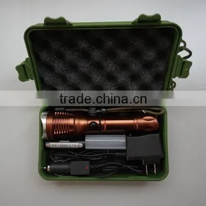 18650 Battery LED Flashlight Rechargeable Zoom Flashlight Led Flashlight Torch thumbnail-6