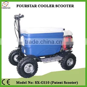4 Wheels 43CC Gas Scooter thumbnail-1