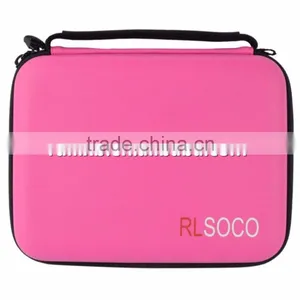 EVA Pink PU Large Vintage Camera Case With Foam thumbnail-3