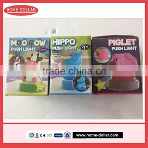 Three Types Animal Shape Push Light thumbnail-1