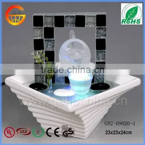 Beautiful Ceramics and Glass Material Table Fountain Gift thumbnail-1