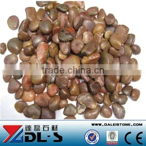 Red Super Natural Pebble Stone For Landscaping Decoration thumbnail-1