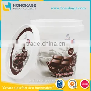 Customized Ice Cream Cup With Brands, Cool Ice Cream Tub With Lids, Ice Cream Container for Freezer thumbnail-1