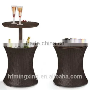Outdoor Patio Porch Coffee Table&ice Wine Coolder thumbnail-3