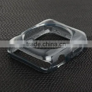 Ultra Thin Transparent Soft TPU Case for Apple Watch Accessories Rugged Cases thumbnail-1