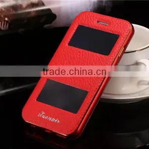 Anti-dust Classics Durable Flip PU Leather Mobile Phone Case For IPhone6 thumbnail-1