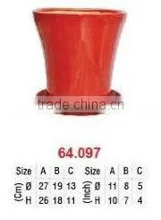Vietnam Indoor Flower Pottery Planter thumbnail-1