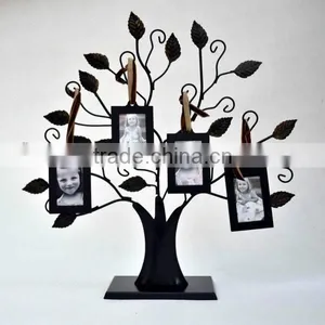 Tree Shape Metal Photo Frame thumbnail-1