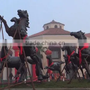 Collectible Life Size Horse Group Statues for Sale thumbnail-1