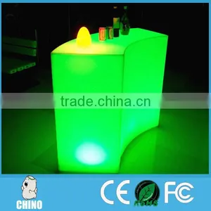 High Top LED Bar Counter Nightclub Bar Counter thumbnail-2