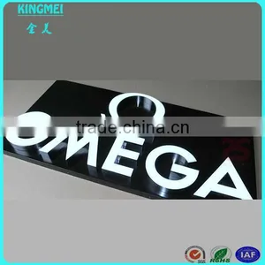 KM-HP43 Custom Made Solid Colored LED Luminance Resin,acrylic Led Channel Letter Sign thumbnail-5