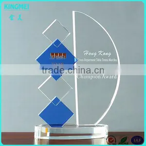 Custom Shaped Acrylic Crystal Custom Trophy Award,handmade Crystal Trophy thumbnail-2