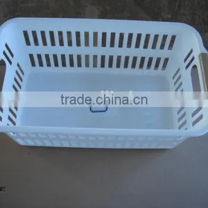 Plastic Basket Laundry Storage Basket Vegetable Fruit Basket thumbnail-5