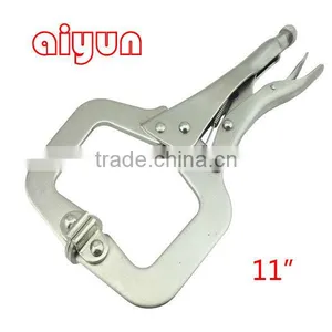 11" C Type D Type Clamping Wrench Locking Plier Lock Pincher Vise Grip Pliers thumbnail-1